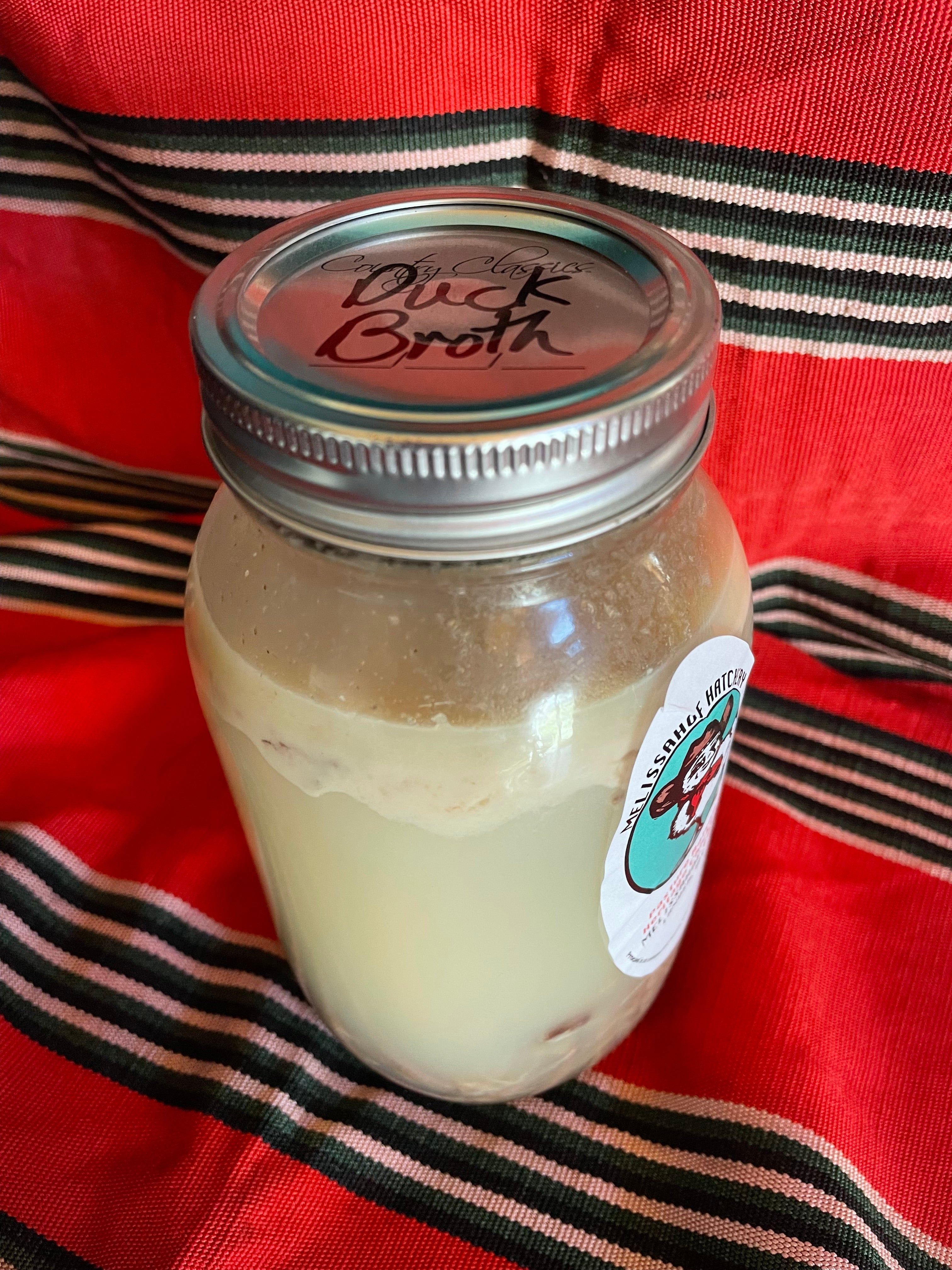 Pastured Duck Broth