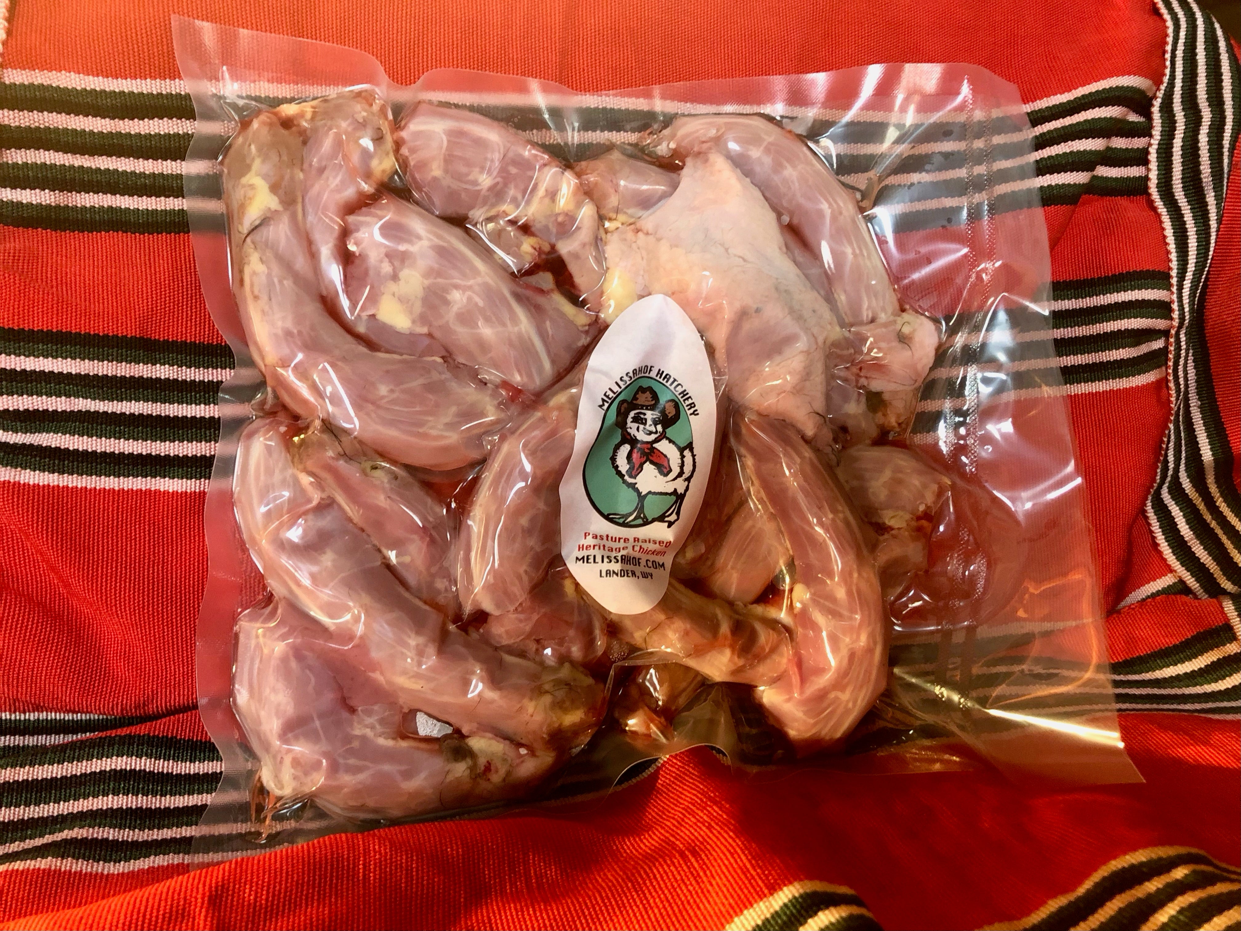 Pasture-raised Heritage Chicken Necks